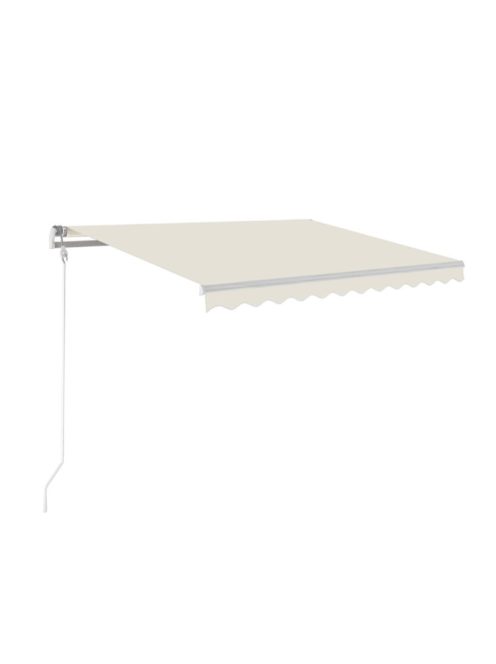 Falra szerelhető kihajtható árnyékoló, AR01 bézs 295x200 cm