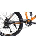 MTB kerékpár full teleszkópos tárcsafékes TRINK 26" narancs B216-orange