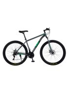 MTB kerékpár teleszkópos RUSH 27,5" Shimano váltóval zöld B327-Green