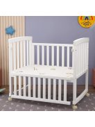 BeComfort rácsos babaágy szúnyoghálóval BG01 104x60x85cm