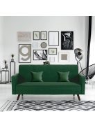 Kinyitható 2 személyes kanapé zöld BK-GR