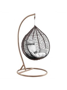Függőfotel 115x105x195cm barna Babilon-S-Brown