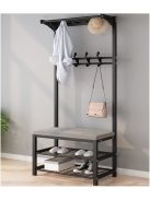 Cipőtartó kényelmes üléssel és akasztóval CR003-100 170 x 33 x 100 cm
