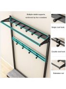 Cipőtartó kényelmes üléssel és akasztóval CR004-100 170 x 33 x 100 cm