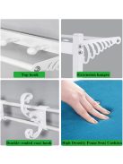 Cipőtartó kényelmes üléssel és akasztóval CR004-60 170 x 33 x 60 cm