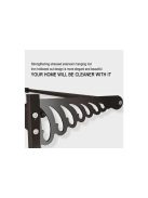 Cipőtartó kényelmes üléssel és akasztóval CR004-60 170 x 33 x 60 cm