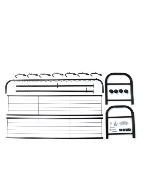 Ruhaállvány cipőtartóval kerekekkel 155 x 34 x 150 cm CR005-150