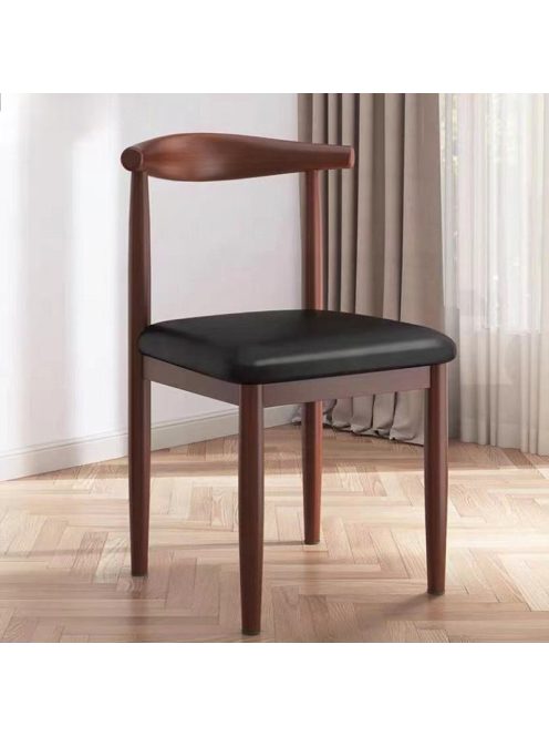 Étkezőszék skandináv 38x35x74 cm fekete BC ET01-3