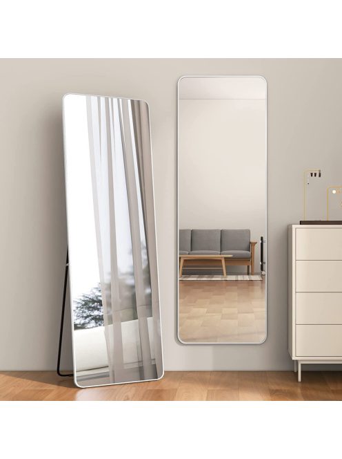 Álló tükör 150 x 45 cm fehér BC FUR-1625-White