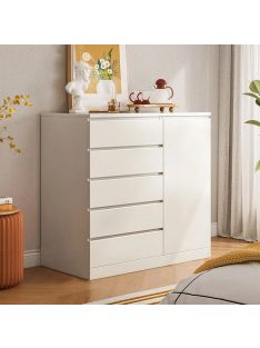   Komód hálószoba nappali bútor 100x40x109cm fehér FUR-1703-1