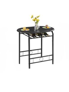 Étkezőasztal fekete BC FUR-201-1