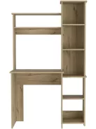 Polcos íróasztal 98,5x45,3x162,5cm barna FUR1232-1