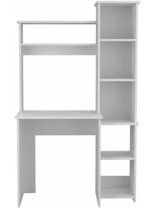 Polcos íróasztal 98,5x45,3x162,5cm fehér FUR1232-2