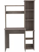 Polcos íróasztal 98,5x45,3x162,5cm szürke FUR1232-3