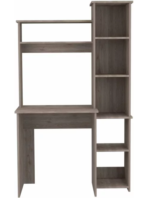 Polcos íróasztal 98,5x45,3x162,5cm szürke FUR1232-3