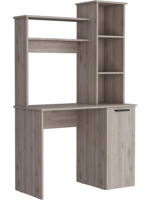 Polcos íróasztal tárolóval 98,5x45,3x162,5cm barna FUR1233-2