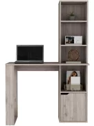 Polcos íróasztal tárolóval 98,5x45x148cm barna FUR1234-3