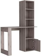 Polcos íróasztal tárolóval 98,5x45x148cm barna FUR1234-3