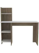Polcos íróasztal 120x73,5x150cm barna FUR1240-1