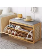 Bambusz cipőtároló 70x25x45cm BC FUR1674-2