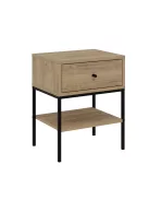 Éjjeliszekrény 56x35x45cm barna FUR1797