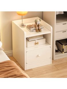 Éjjeliszekrény fiókkal 40x30x50cm fehér FUR1821-1