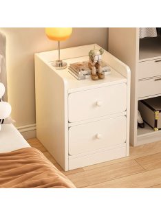 Éjjeliszekrény két fiókkal 40x34x50cm fehér FUR1821-2