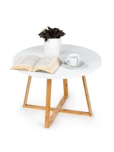 Dohányzóasztal fehér 60x40x60cm FUR1878-1