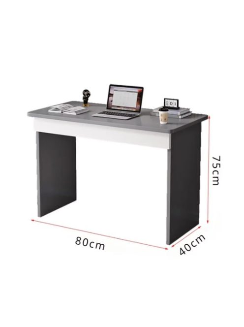 Íróasztal 80x40x75cm szürke FUR1939-2