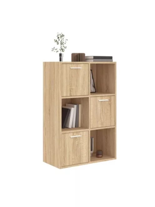 Komód hálószoba nappali bútor 60x29,5x90cm tölgy FUR1946-1