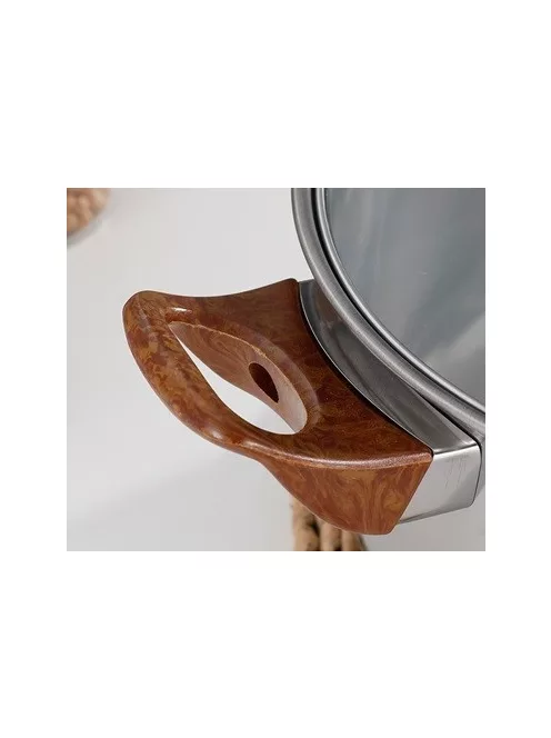12 részes inox edénykészlet teáskannával G012