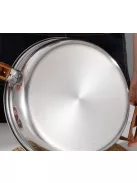 12 részes inox edénykészlet teáskannával G012