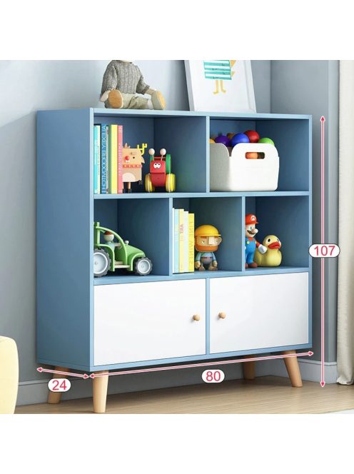 BeComfort gyerekbútor kék 80x24x107cm GB01-6