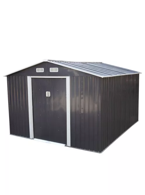 Kerti fém tároló ház 389 x 310 x 202 cm 12 m² GH1012
