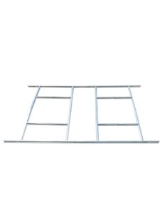 Kerti fém tároló alapzat 257 x 312 x 188 cm GH810-A