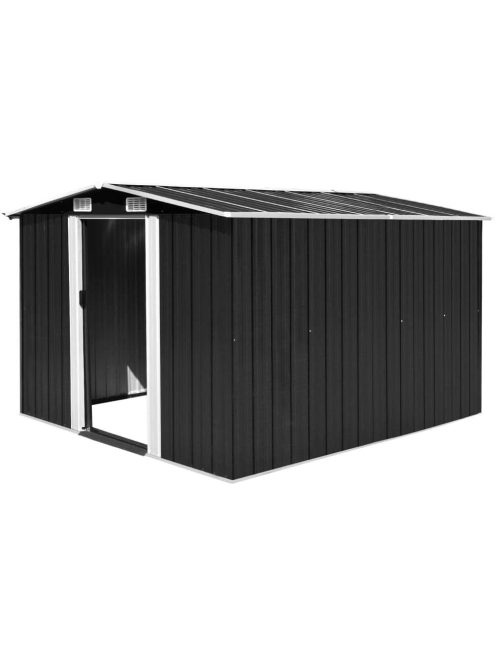 Kerti fém tároló ház 257 x 312 x 178 cm 8 m² GH810