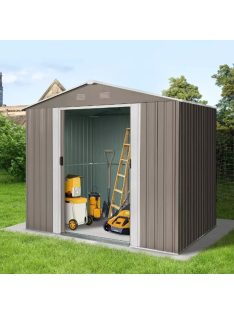 Kerti fém tároló ház 257 x 197 x 188 cm 5 m² GK608