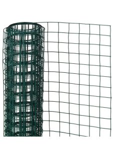   Műanyag bevonatú acél drótháló kerítés 1,8 x 30m, vastagság 1,5 mm 