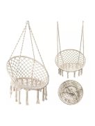 Függőszék 80 x 100 cm bézs HNG-BEIGE