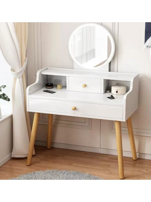Fésülködőasztal öltözőasztal sminkasztal 126 x 40 x 60 cm BC HT-1502