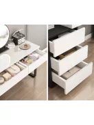 Fésülködőasztal sminkasztal 80 x 40 x 73 cm BC HT10-1