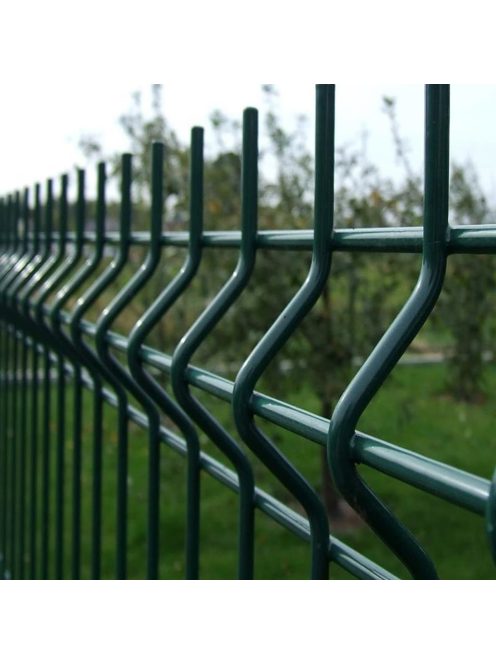 Táblás kerítés 3D 1,73 x 2,5 m vastagság 4 mm zöld K-173-GREEN