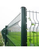 Kerítésoszlop 220 cm, 173 cm kerítéshez erős zöld