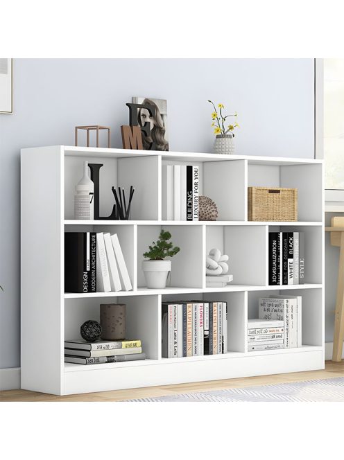 BeComfort KW5-140 könyvespolc polcos szekrény 140 x 24 x 104 cm