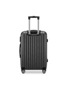 BeComfort L01-G-55, ABS, guruló, szürke bőrönd 55 cm