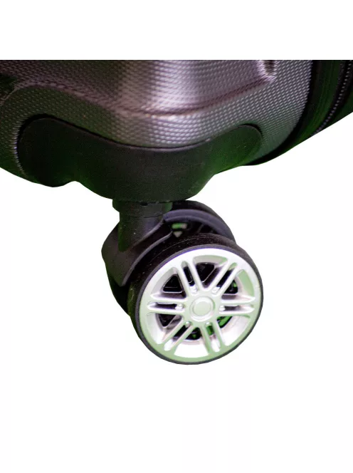 BeComfort L01-G-75, ABS, guruló, szürke bőrönd 75 cm