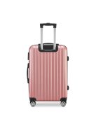BeComfort L01-R-55, ABS, guruló, rosegold bőrönd 55 cm