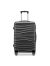 BeComfort L02-G-55, ABS, guruló, szürke bőrönd 55 cm