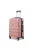 BeComfort L04-R-55, ABS, guruló, rosegold bőrönd 55 cm