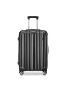 BeComfort L07-G-55, ABS, guruló, szürke bőrönd 55 cm